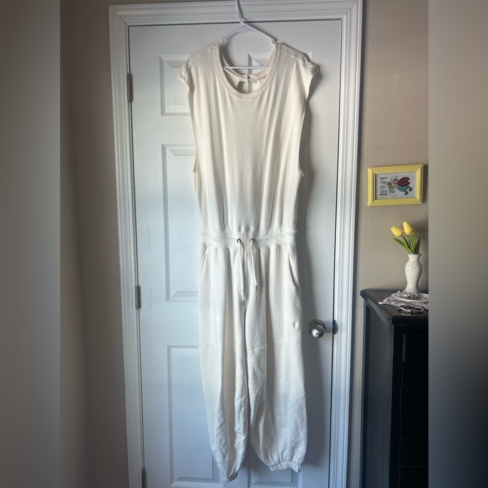 Free People Throw & Go Onesie in Sea Salt